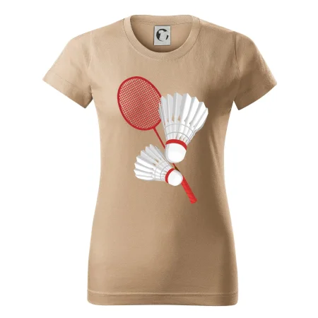Badminton - pálka a košík