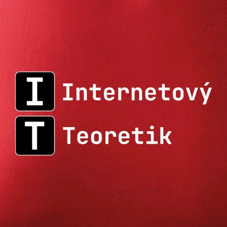 IT Nápis Internetový Teoretik