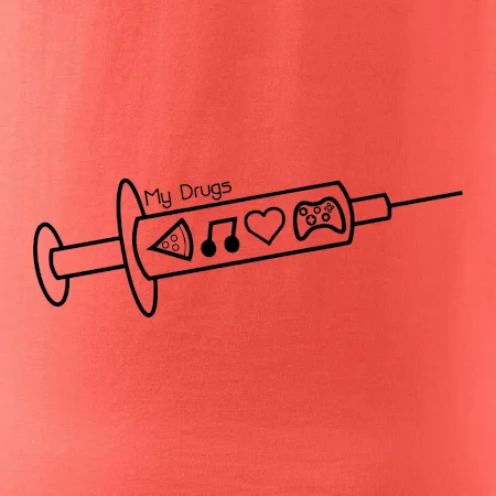 My Drugs - jídlo hudba