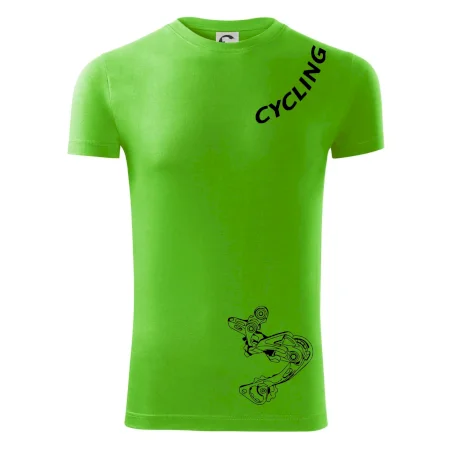 Cycling nápis šikmo