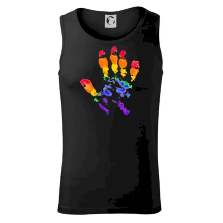 LGBT hand print