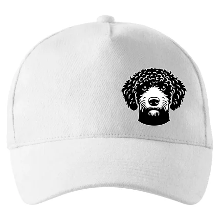 Lagotto romagnolo hlava na prsu