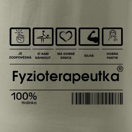 Čárový kód - Fyzioterapeutka