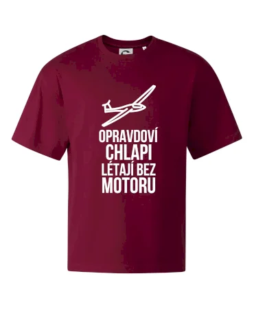 Opravdovi chlapi létají bez motoru