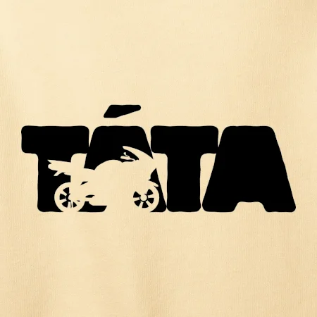 Táta nápis - motorka supersport