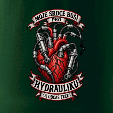 Srdce bagristy bije pro hydrauliku
