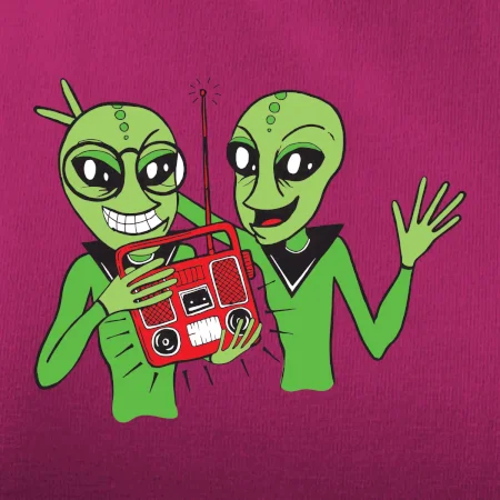 Ufo a rádio (Pecka design)