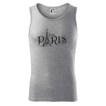 Paris nápis Eiffelovka rovný
