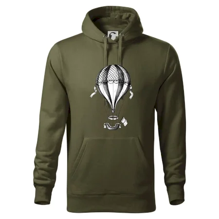 Horkovzdušný balón  kreslený