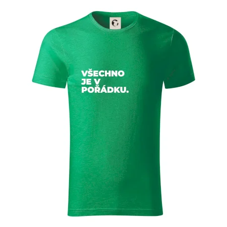 VŠECHNO JE V POŘÁDKU.