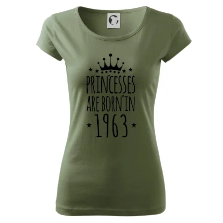 Princesses are born in 1963