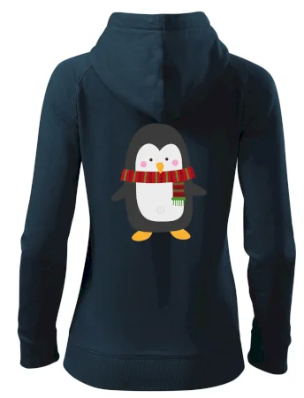 Tučňák se šálou