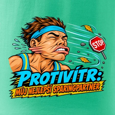 Běžecký protivítr můj sparingpartner