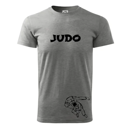 Judo nápis + postavy