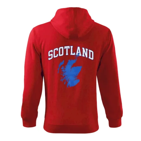 Scotland nápis s mapou