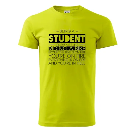 Being a student - bike