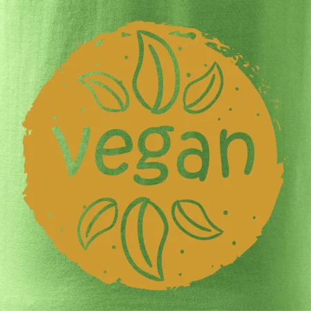 Vegan hnědá kruh