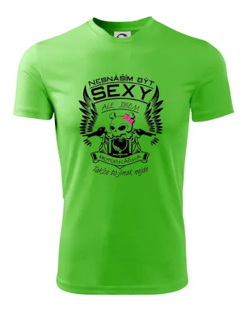 Nesnáším být sexy - motorkářka
