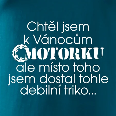 Chtěl jsem dostat motorku - Vánoce
