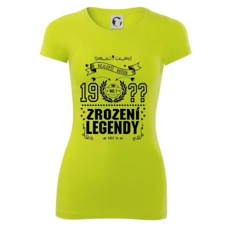 Zrození legendy - pro všechny - vlastní letopočet