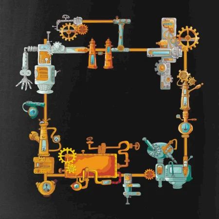 Steampunk barevná sestava