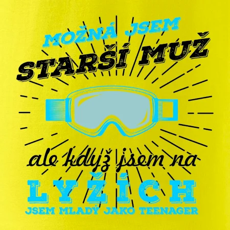 Lyže - možná jsem starší muž