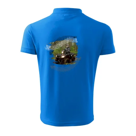ATV čtyřkolka v lese