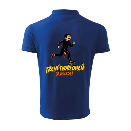 Běžecké tření tvoří oheň