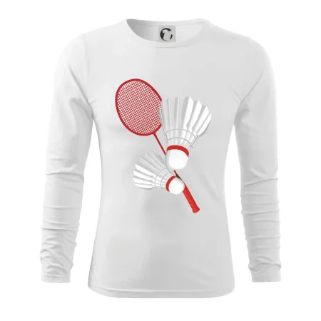 Badminton - pálka a košík