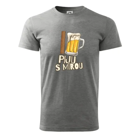 Piju s mírou