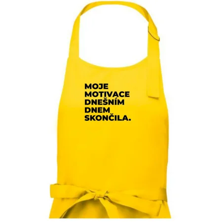 MOJE MOTIVACE DNEŠNÍM DNEM SKONČILA.