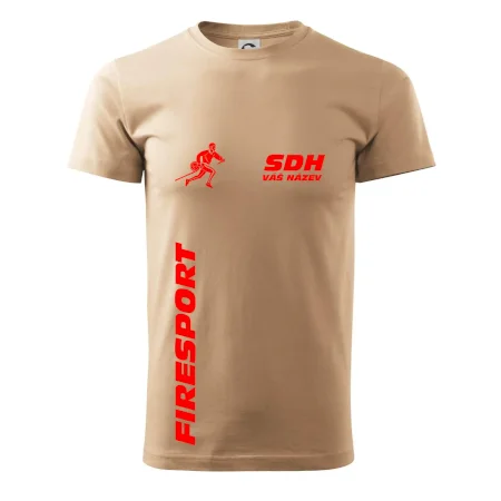 Hasičský sport SDH + váš název ČERVENÁ