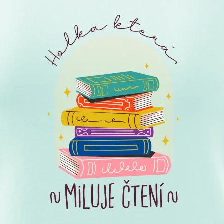 Holka, která miluje čtení