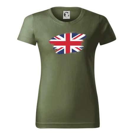 Britská vlajka roztrhaná