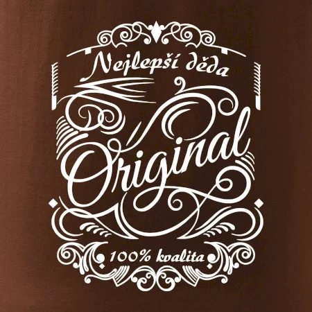 Vintage nejlepší deda 100% kvalita