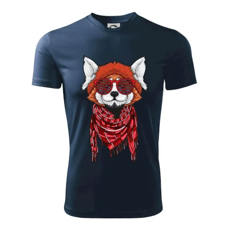 Červená panda hipster