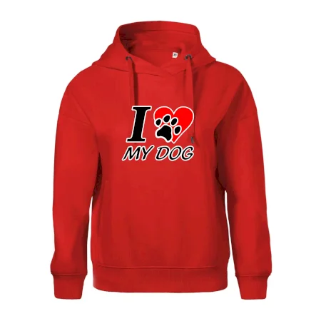 I love my dog - nápis