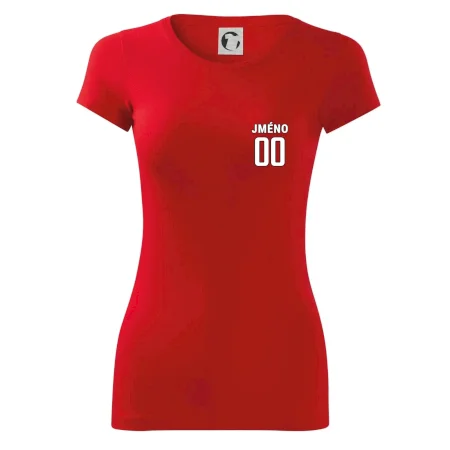 Florbalový  dres - vlastní jméno a číslo