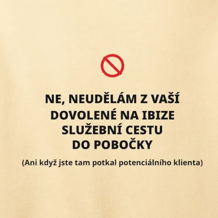 Dovolená na Ibize není služební cesta