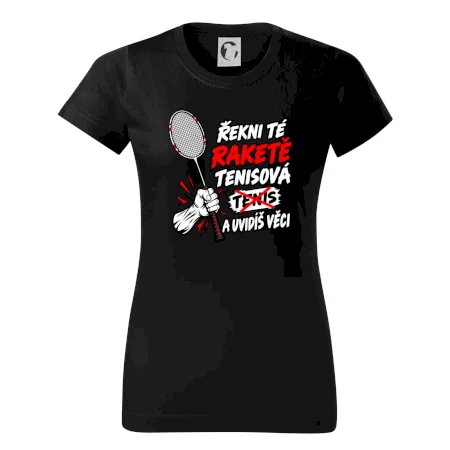 Badmintonová raketa není tenisová