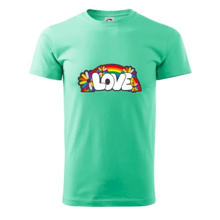 Love s duhou v pozadí