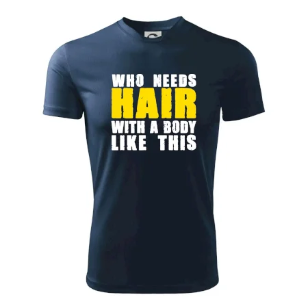 Who Needs Hair With A Body Like This