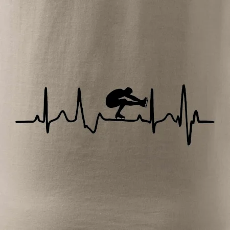 EKG lední brusle