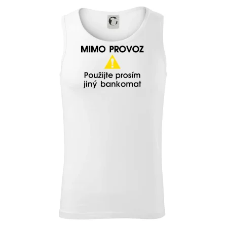 Mimo provoz - použijte jiný bankomat