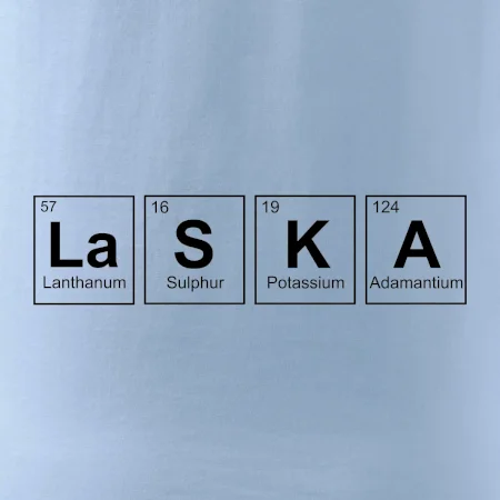 Láska  - periodická tabulka