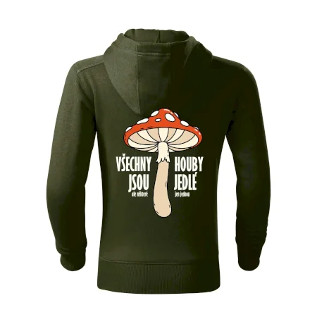 Všechny houby jsou jedlé