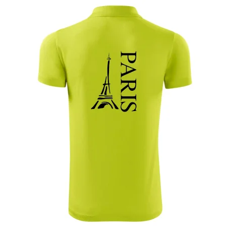 Paris nápis Eiffelovka na výšku