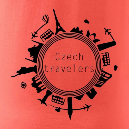 Czech Travelers jednobarevný
