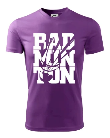 Badminton nápis