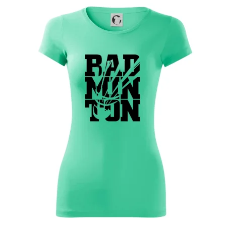 Badminton nápis
